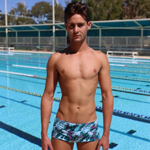 Swimtek Male Swimwear Urban-Camo FRONT