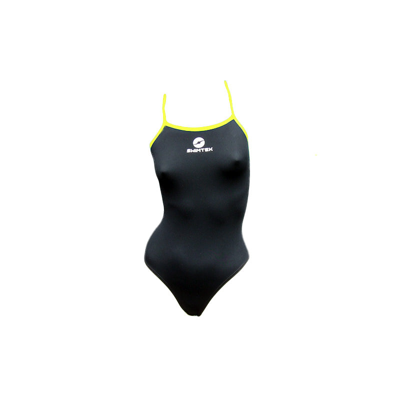 Swimtek Female Swimsuit Yellow 3.2 front